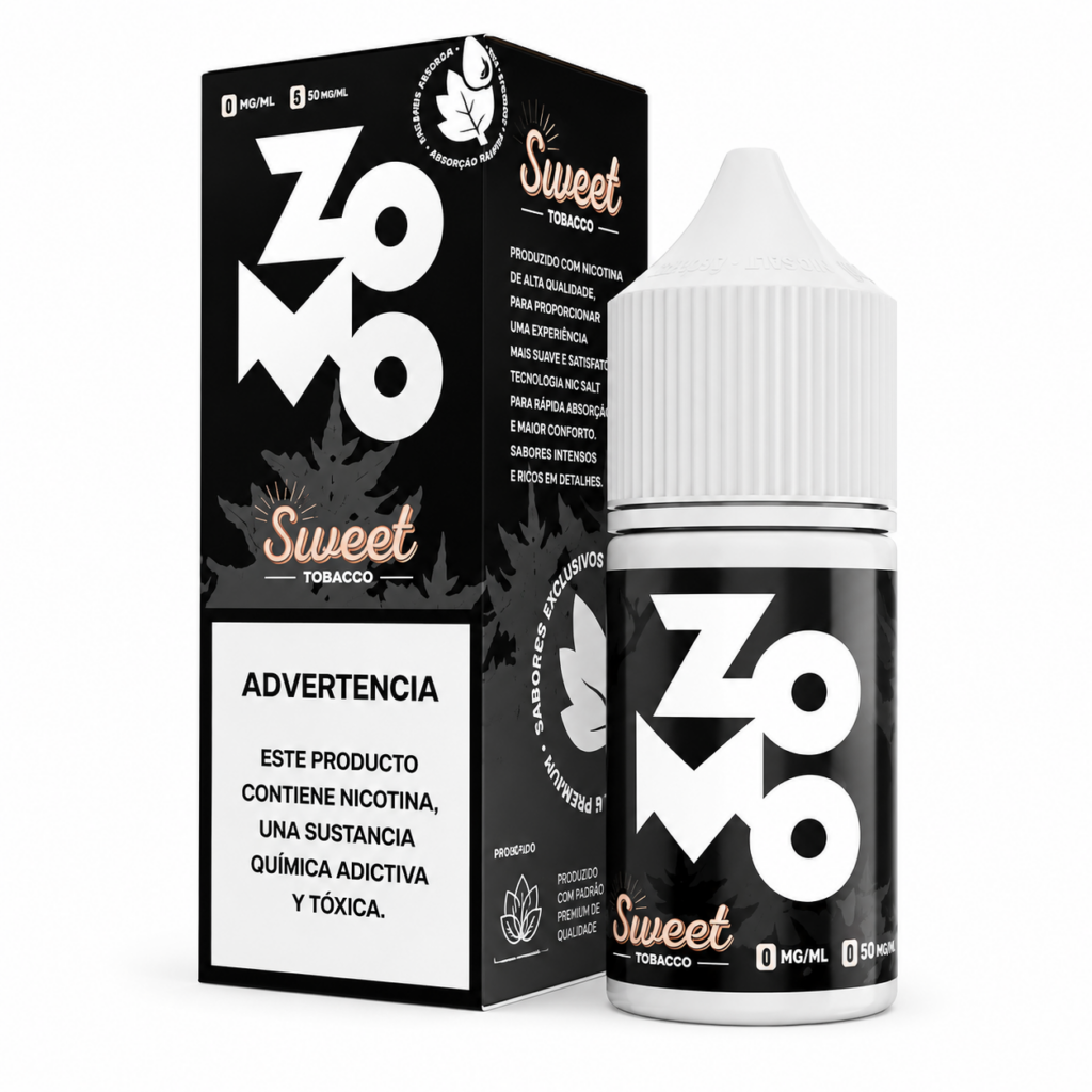 Nic Salt Zomo Tobacco 20mg 30ml Original para Pod System